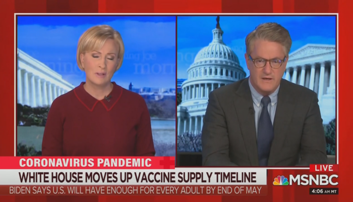 Mika Brzezinski Joe Scarborough MSNBC Morning Joe 3-3-21