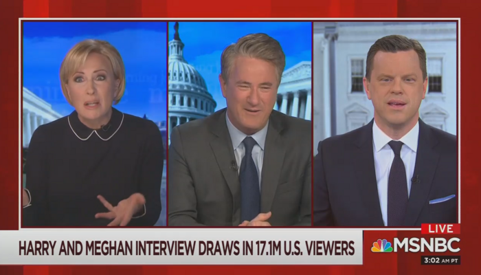 Mika Brzezinski Joe Scarborough Willie Geist MSNBC Morning Joe 3-0-21