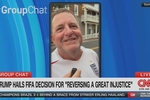CNN This Morning 7-6-26 Soccer fan wearing England jersey 